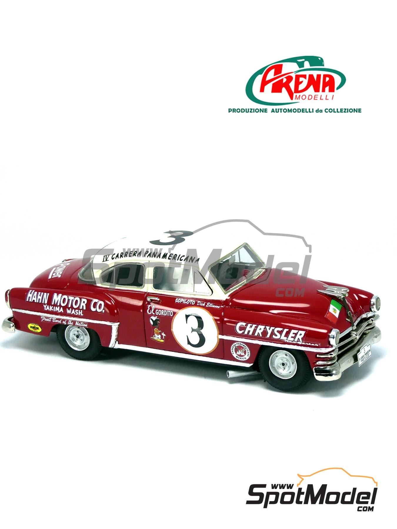 Chrysler The Horsiest American 1/18スケール Arena Modelli ARE1314: Car scale model kit 1/43 scale - Chrysler